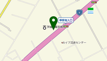 PEUGEOT水戸の地図画像