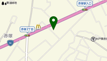 茨城寺岡オートドア株式会社の地図画像
