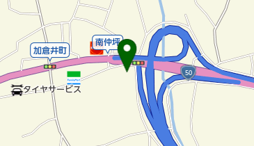 中根寺の地図画像