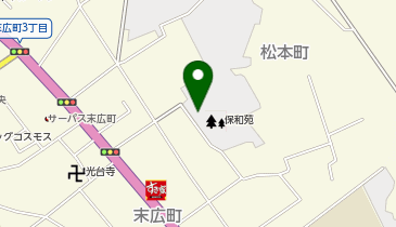 二十三夜尊桂岸寺の地図画像