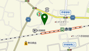 水戸市 障害者就業・生活支援センターの地図画像