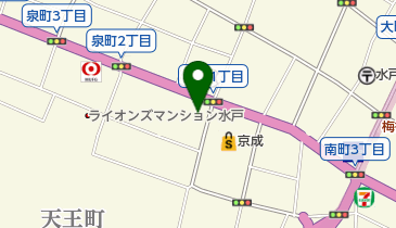 株式会社めぐみや 泉町店の地図画像