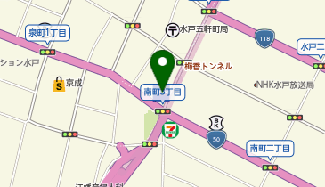 みずほ証券株式会社水戸支店の地図画像