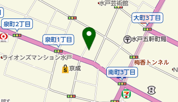 株式会社帝国データバンク水戸支店の地図画像