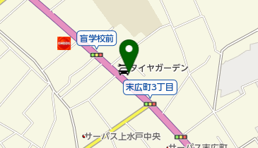 芦間食肉店の地図画像