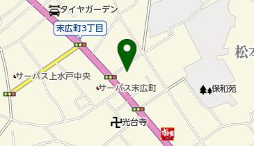 西野精肉店の地図画像