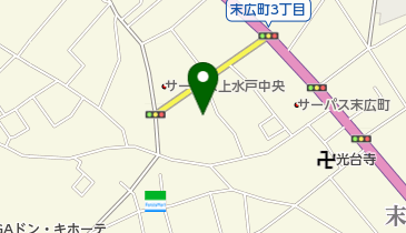 茨城県信用組合 上水戸支店の地図画像