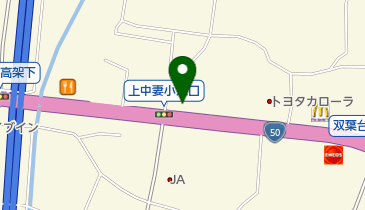 直井寝具店の地図画像