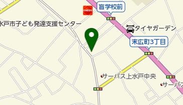 水戸スポーツ株式会社の地図画像