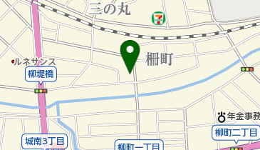 八百源商店の地図画像