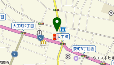 有限会社松枝商店の地図画像