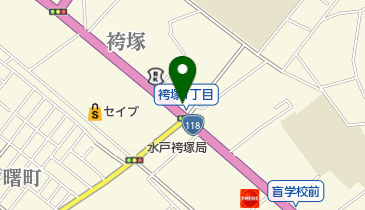 飛田洋菓子店の地図画像