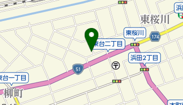 本屋製菓の地図画像