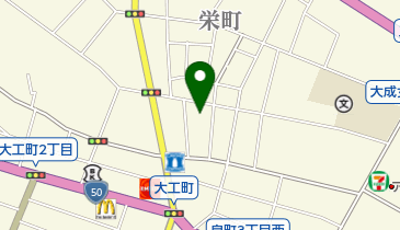 有限会社松月製麺所の地図画像
