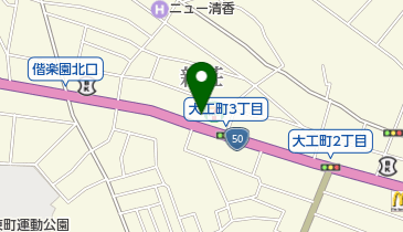 有限会社尾縣石材店の地図画像