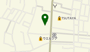 西山接骨院の地図画像