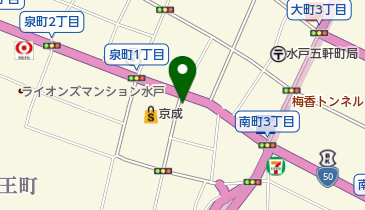 八百徳分店の地図画像