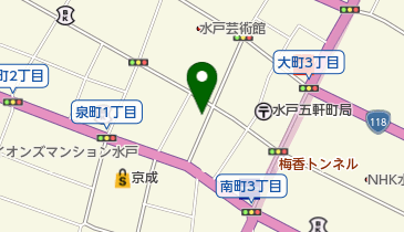 中島尚子彫金教室の地図画像