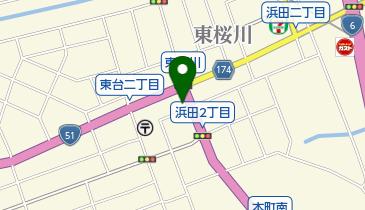 有限会社塙畳店の地図画像