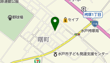 綿引建具店の地図画像