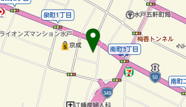 株式会社沖電気カスタマアドテック水戸支店の地図画像