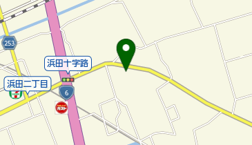 有限会社安達農機の地図画像