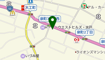 小林履物店の地図画像