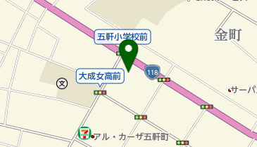 鍾馗堂接骨院の地図画像