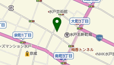 小堀巖美容室 クチュール本店の地図画像