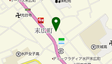 タケヌキ美容室の地図画像