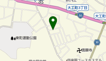 ダイヤ美容室の地図画像