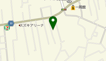 ビューティサロン長谷川の地図画像