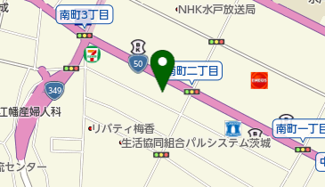三浦文房具店の地図画像