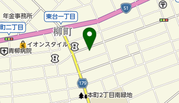 水戸っこ亭の地図画像