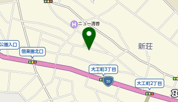 日本キリスト教団水戸教会の地図画像