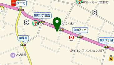 ブラザーミシン販売の地図画像