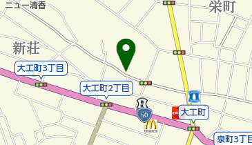 根本材木店の地図画像