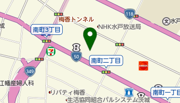 オリックス自動車株式会社オートカンパニー水戸支店の地図画像
