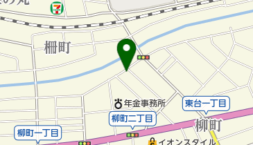 理容イイダの地図画像