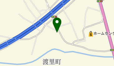 内田理容店の地図画像