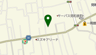 シノダ理容の地図画像