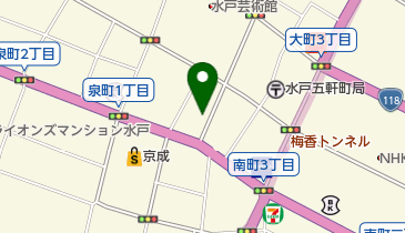 古矢理容の地図画像