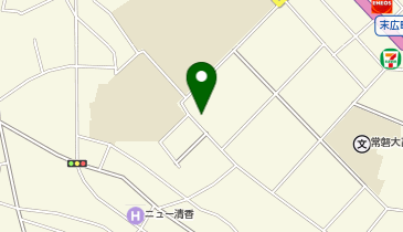 益子理容所の地図画像