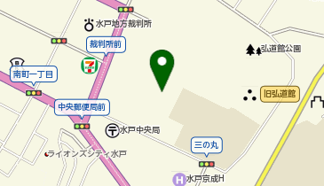 茨城県出先機関 生活環境部 交流サルーンいばらきの地図画像