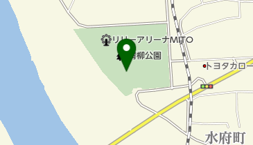 水戸市スポーツ振興協会事務局 青柳運動公園の地図画像