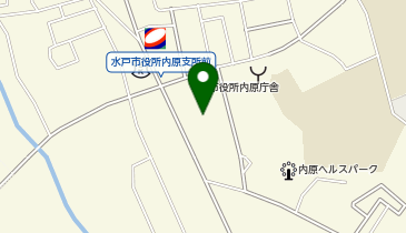 水戸市役所 市民センター 内原の地図画像