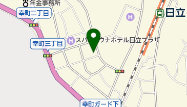 日立地区通運株式会社 本社の地図画像