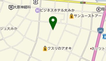 日立南部地区デイサービスセンターおおみかの湯の地図画像