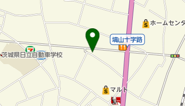 高萩商事株式会社日立営業所の地図画像