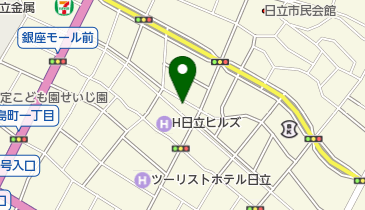 薄ガラス工業有限会社 日立店の地図画像